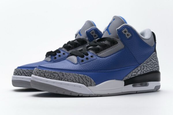CT8532-400 Air Jordan 3 Retro -Varsity Royal - Image 6