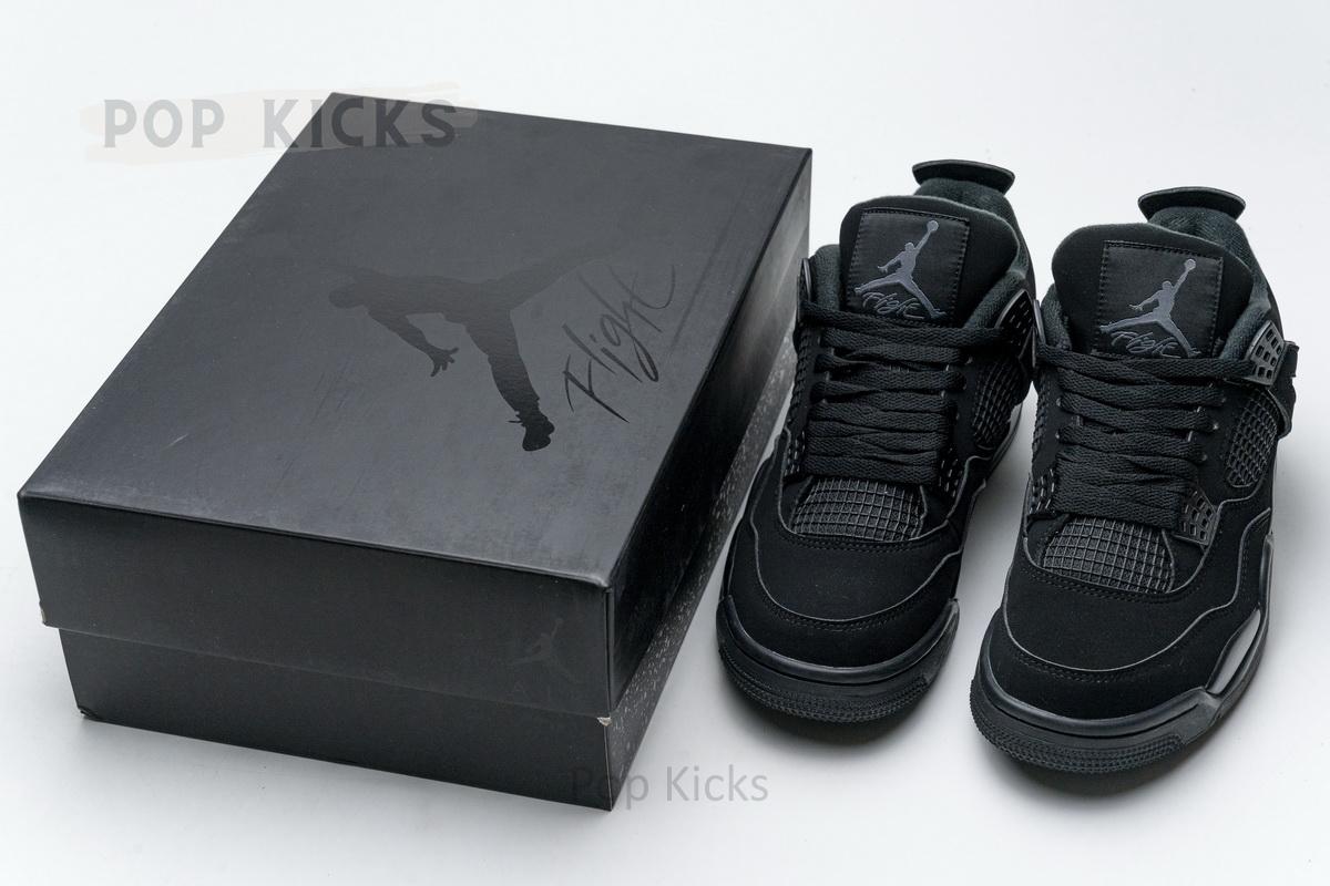 CU1110-010 Air Jordan 4 Retro “Black Cat” - Image 2