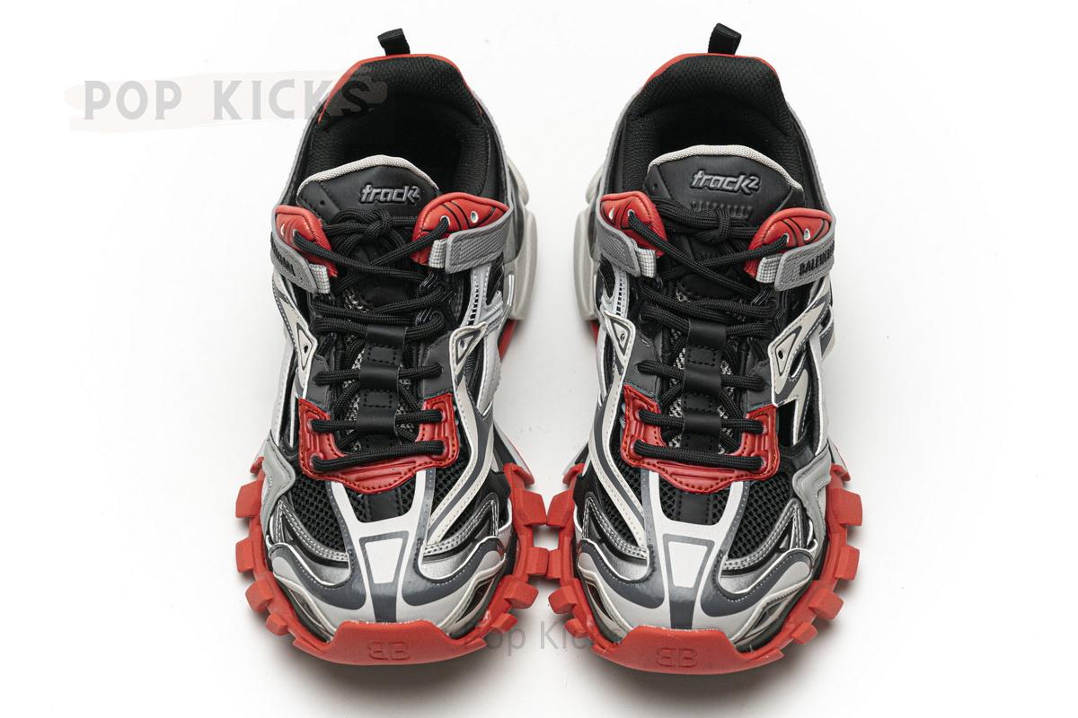 GT Batch Balanciaga Track Black Grey Red - Image 4