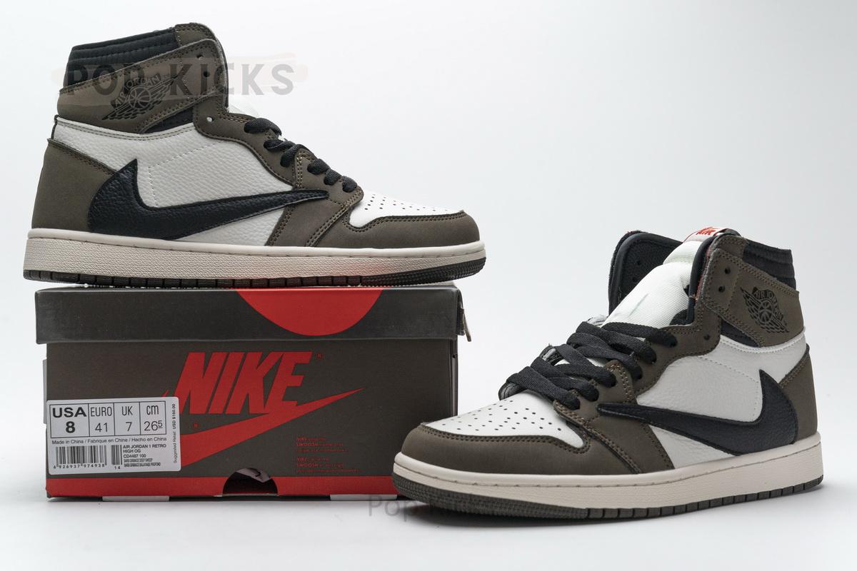CD4487-100 Travis Scott x Air Jordan 1 High OG TS SP - Image 7