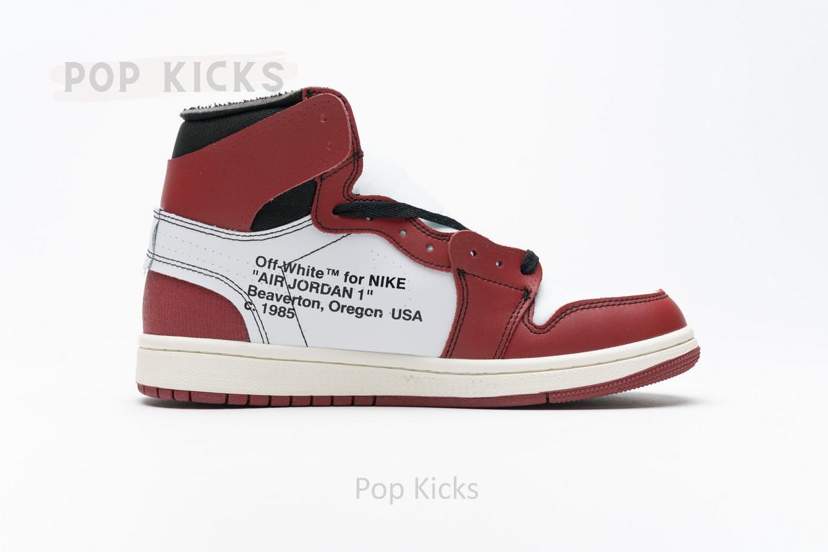 Latest Version Jordan 1 Retro High Off-White Chicago - Image 6