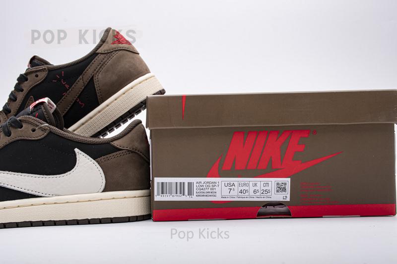CQ4277-001 Travis Scott x Air Jordan 1 Low OG SP-T - Image 2