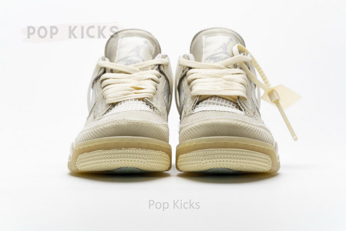 CV9388-100 OFF White x Air Jordan 4 Sail - Image 5