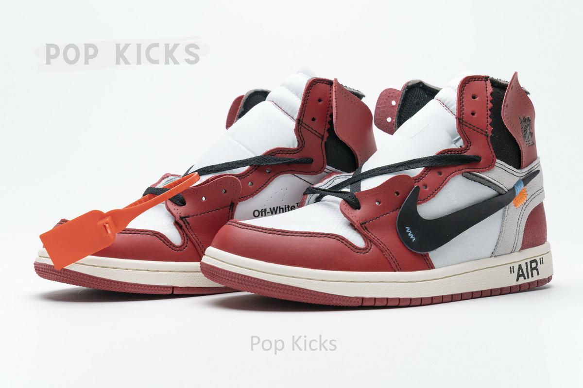 Latest Version Jordan 1 Retro High Off-White Chicago - Image 4