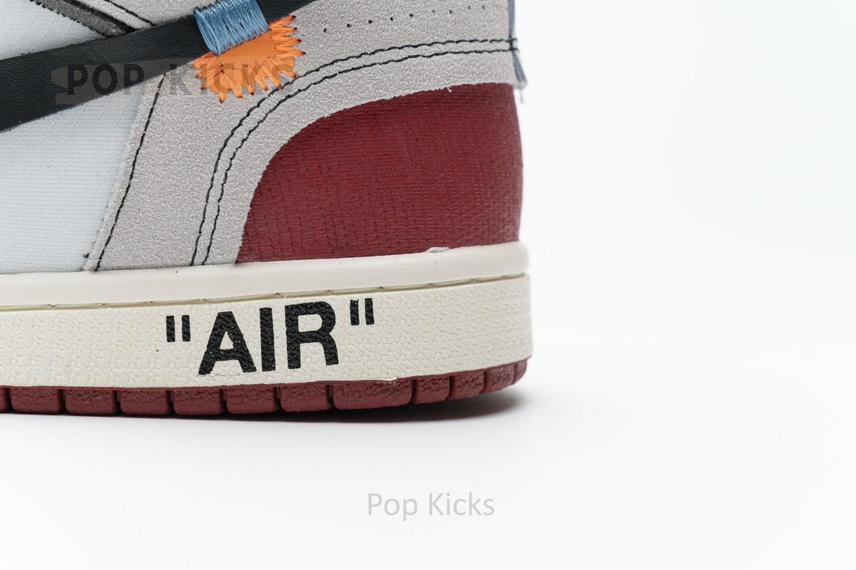 Latest Version Jordan 1 Retro High Off-White Chicago - Image 7