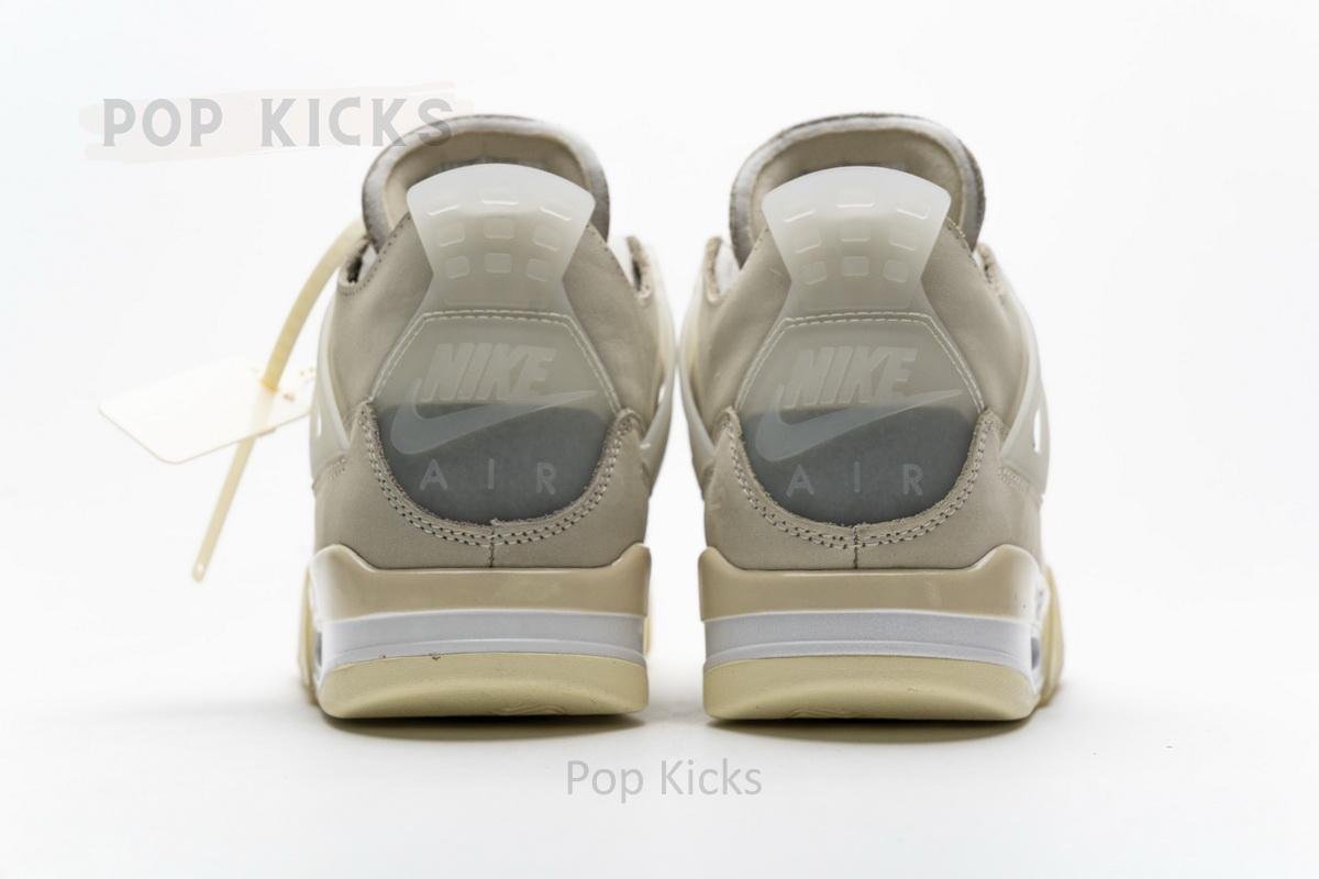 CV9388-100 OFF White x Air Jordan 4 Sail - Image 7